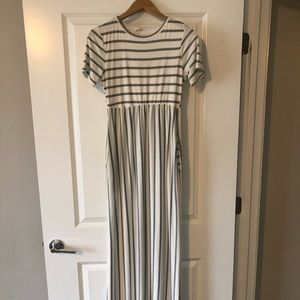 Striped Maxi Dress
